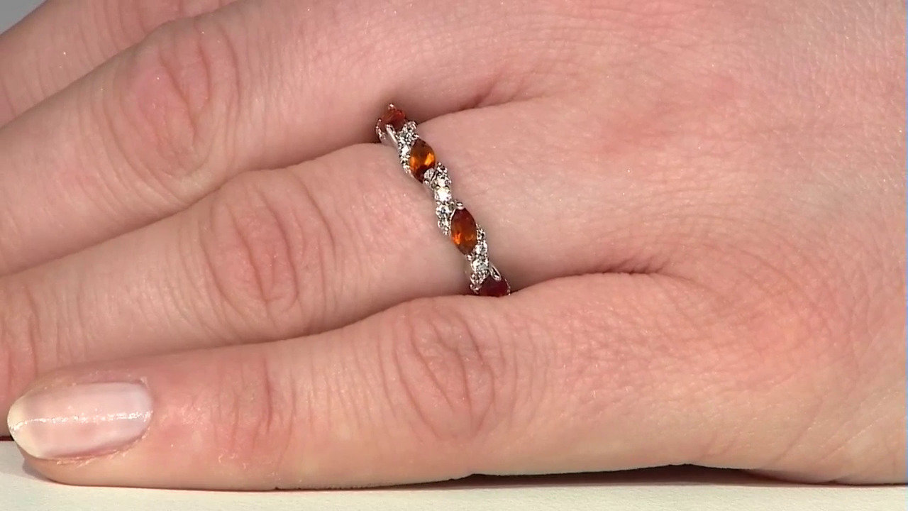 Video Madeira Citrine Silver Ring