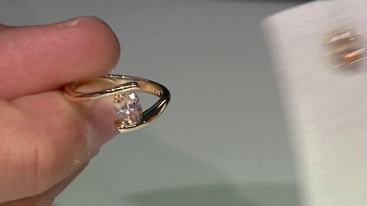 Video 9K Hartsite Zircon Gold Ring (Mark Tremonti)