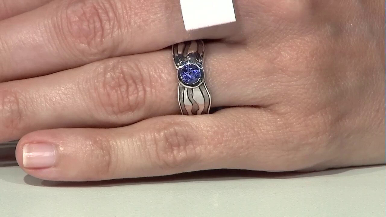 Video Tanzanite Silver Ring (SAELOCANA)