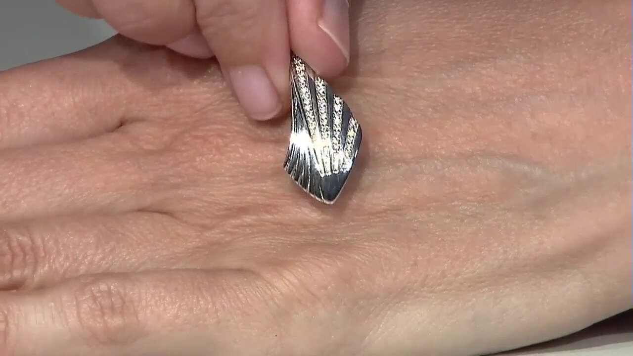 Video Zircon Silver Pendant (SAELOCANA)