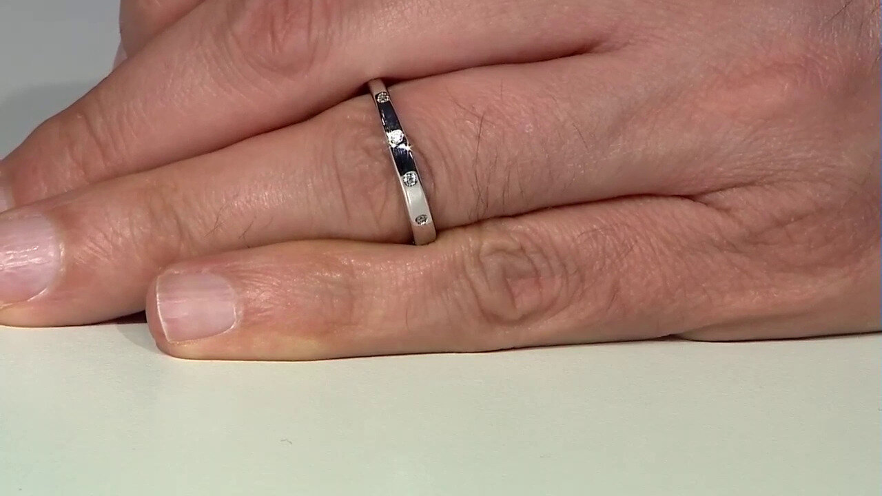 Video Bague en argent et Zircon