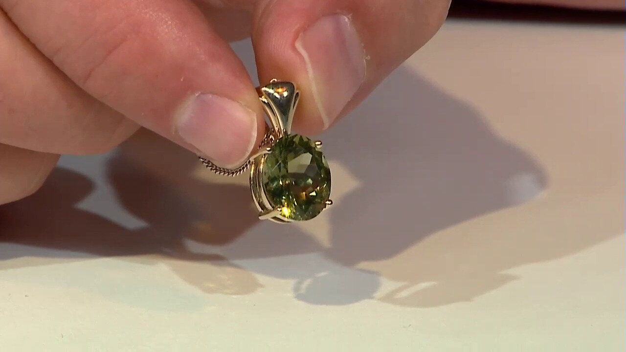 Video Zilveren ring met een Ouro Verde kwarts (Tenner Diniz)