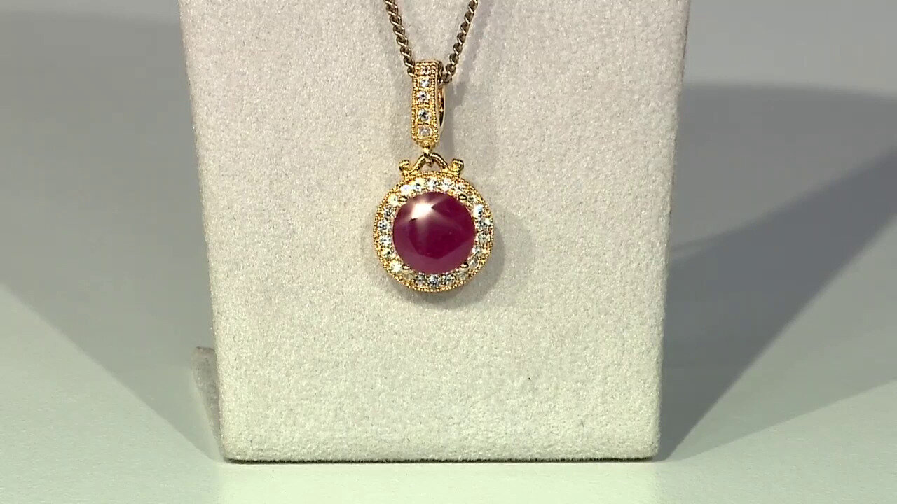 Video Madagascar Ruby Silver Pendant