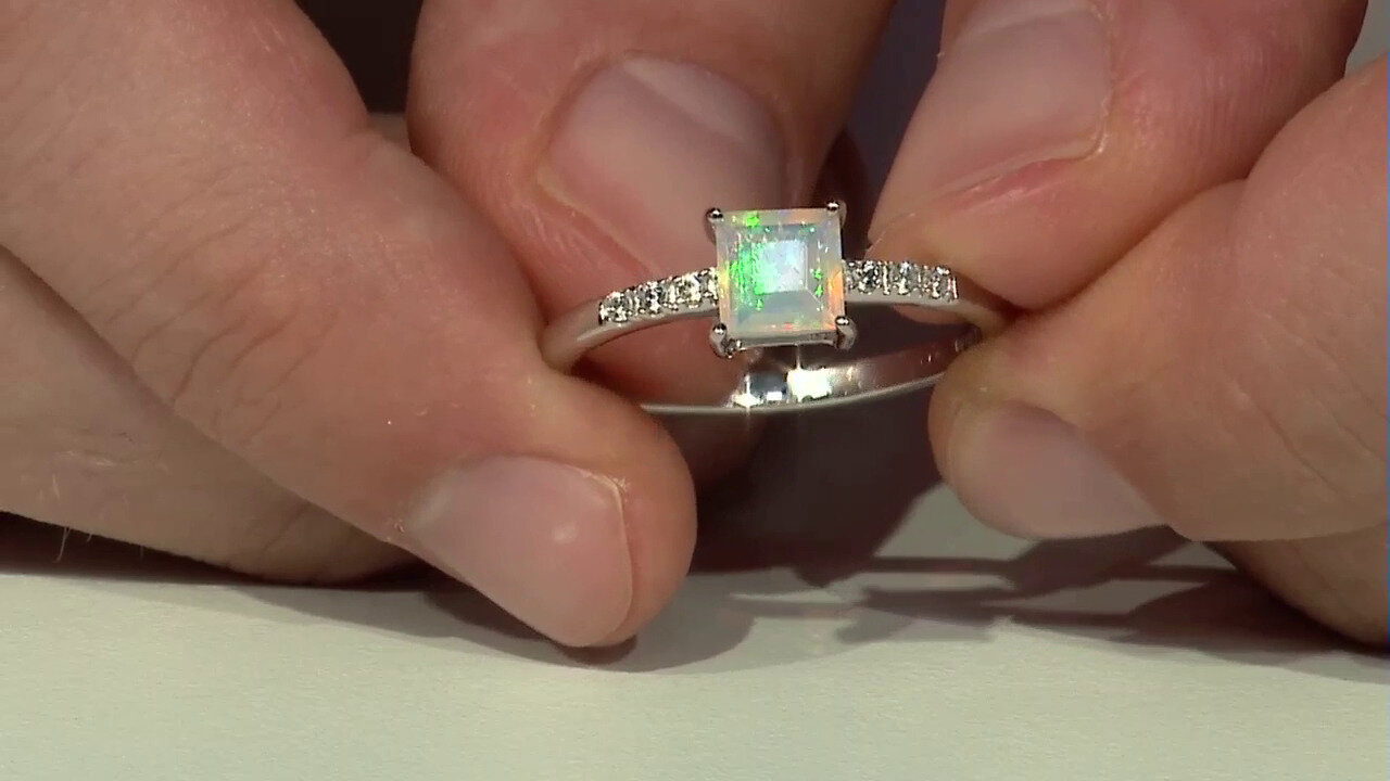 Video Welo Opal Silver Ring