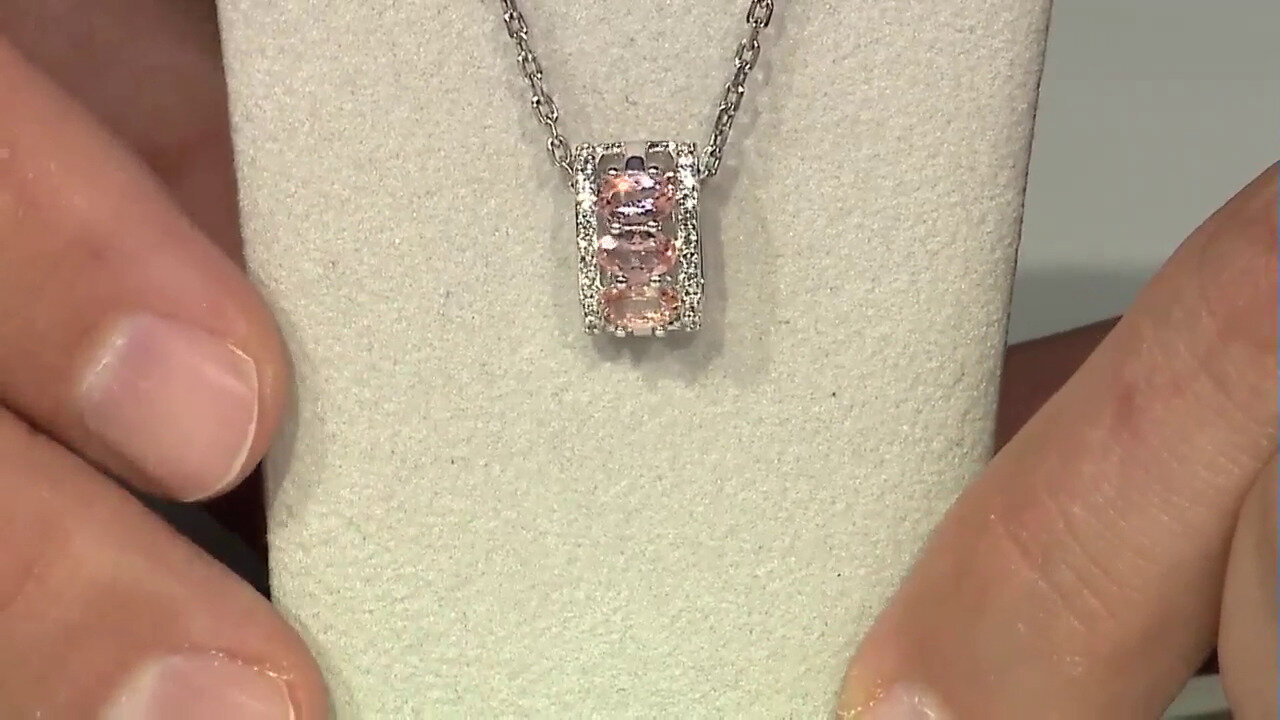 Video Ouro Preto Imperial Topaz Silver Pendant