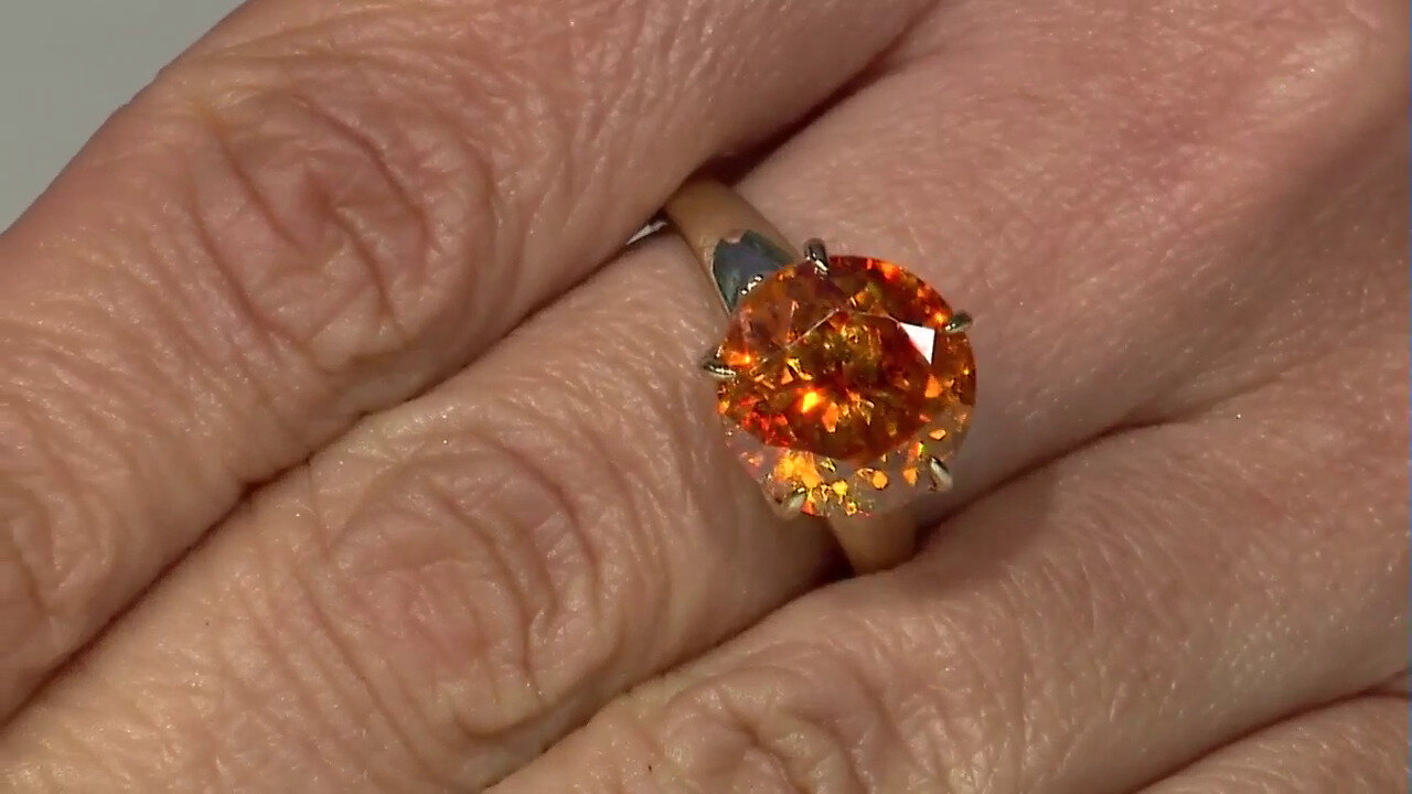 Video 9K Sphalerite Gold Ring (Adela Gold)