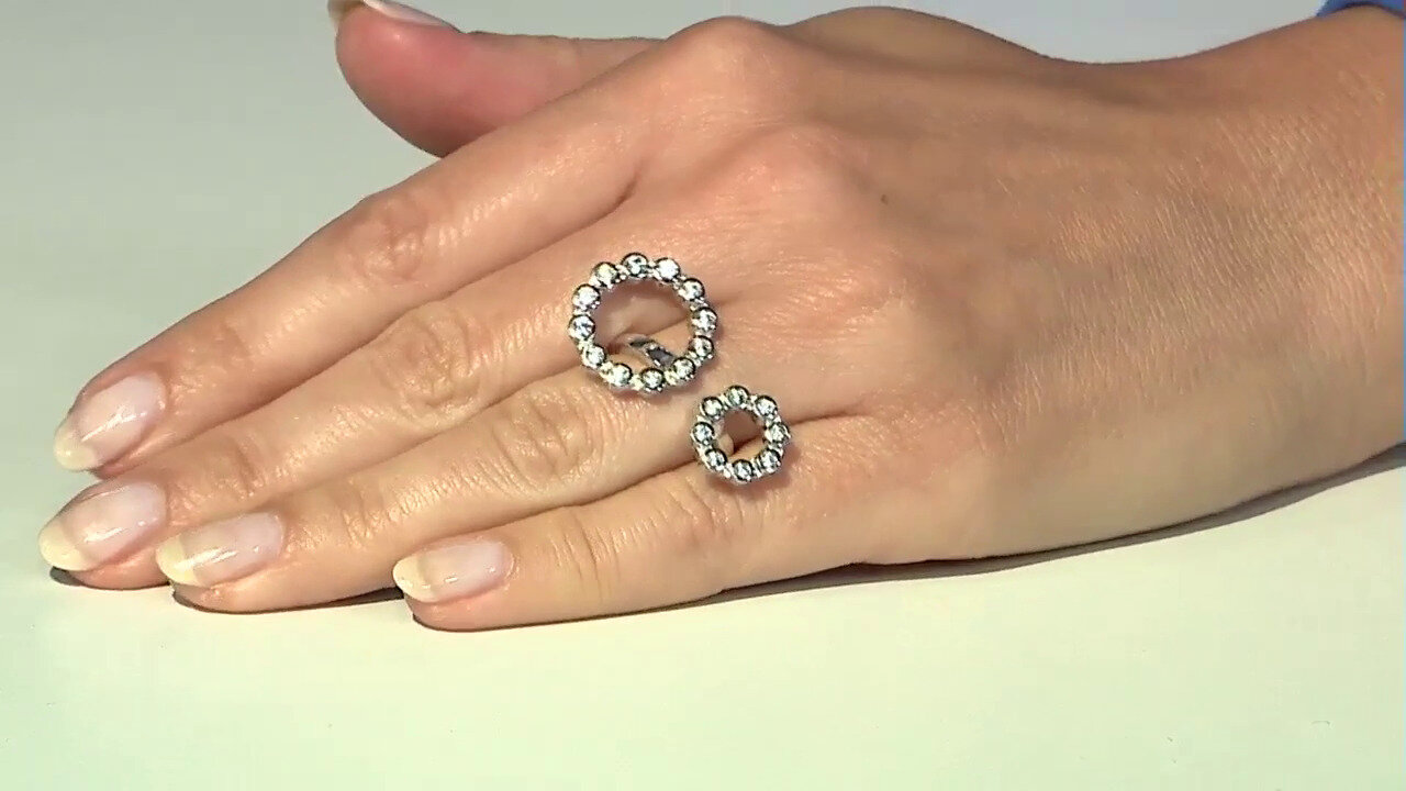 Video Bague en argent et Zircon