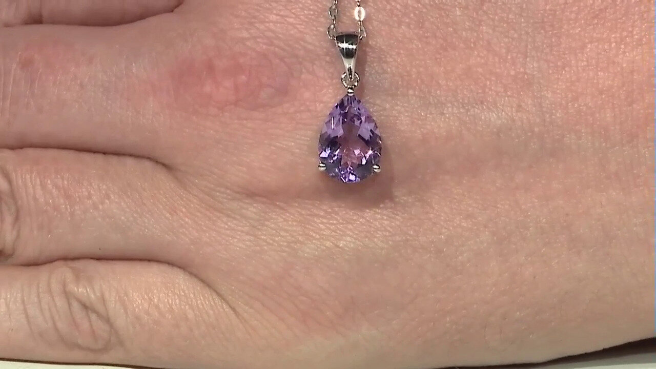 Video Azure Quartz Silver Pendant