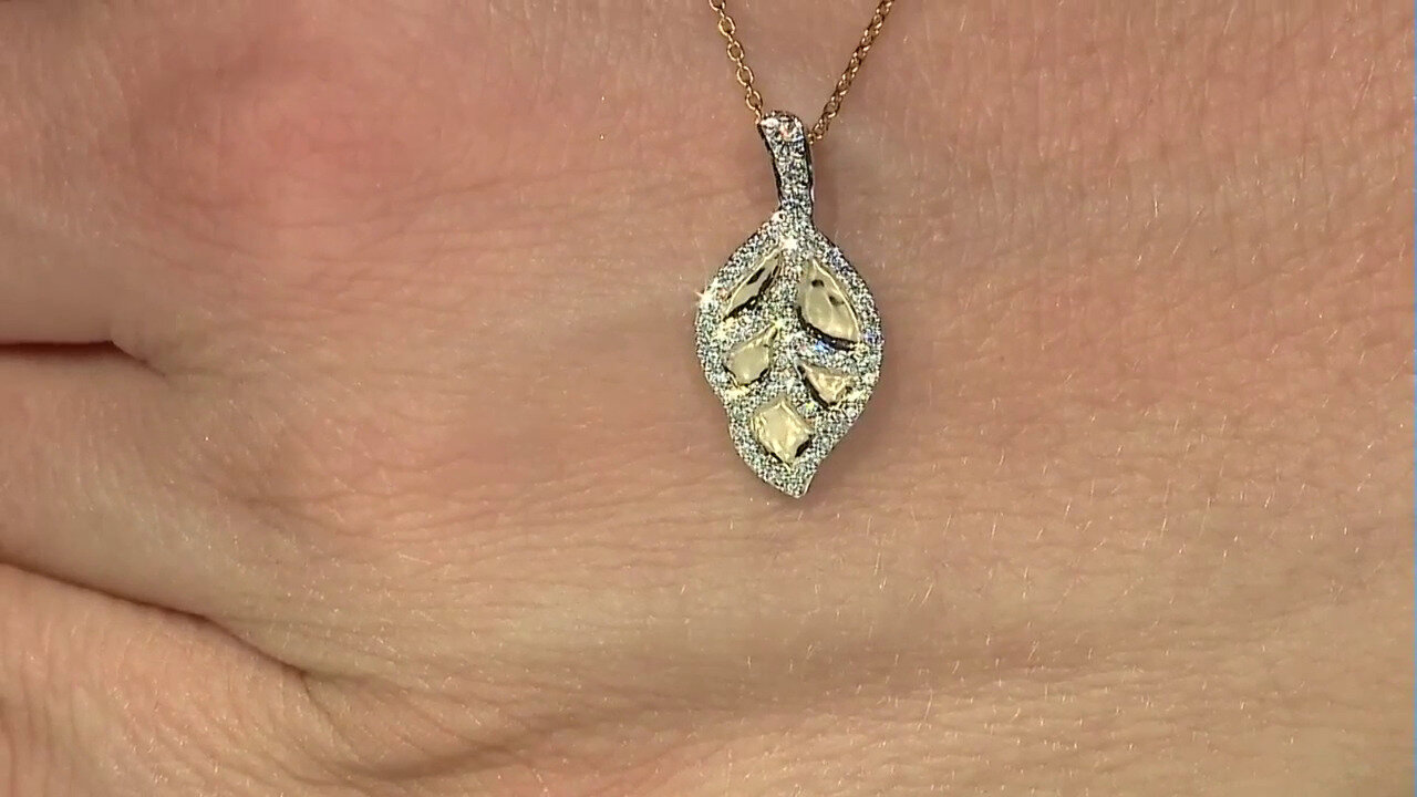 Video Collier en or et Diamant Flawless (F) (LUCENT DIAMONDS)