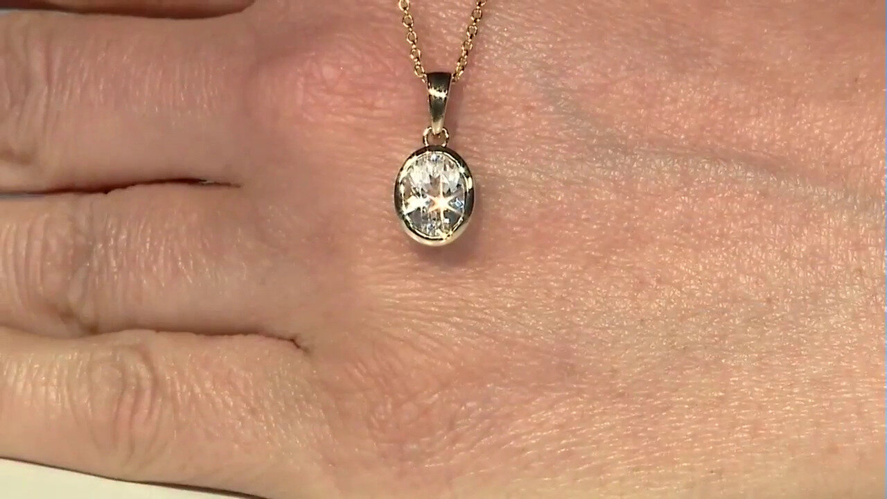 Video Danburite Silver Necklace