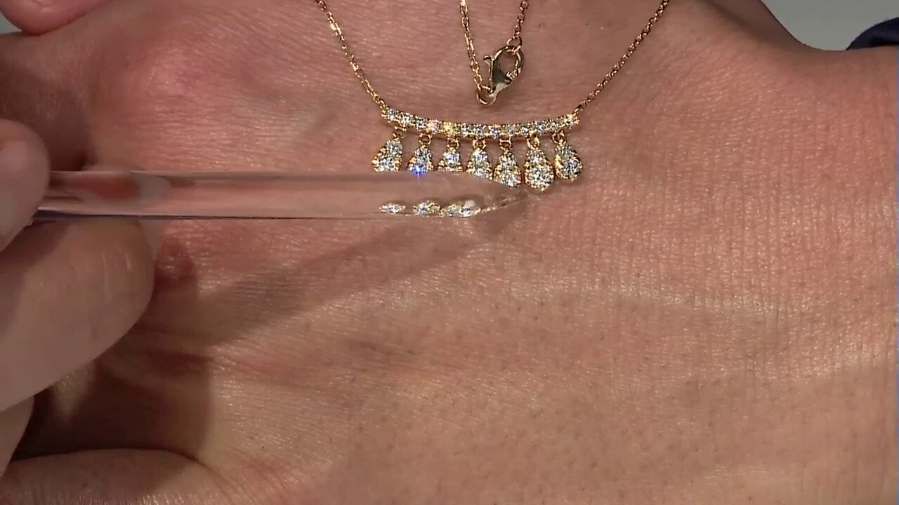 Video Collar en oro con Diamante I1 (H)  (CIRARI)