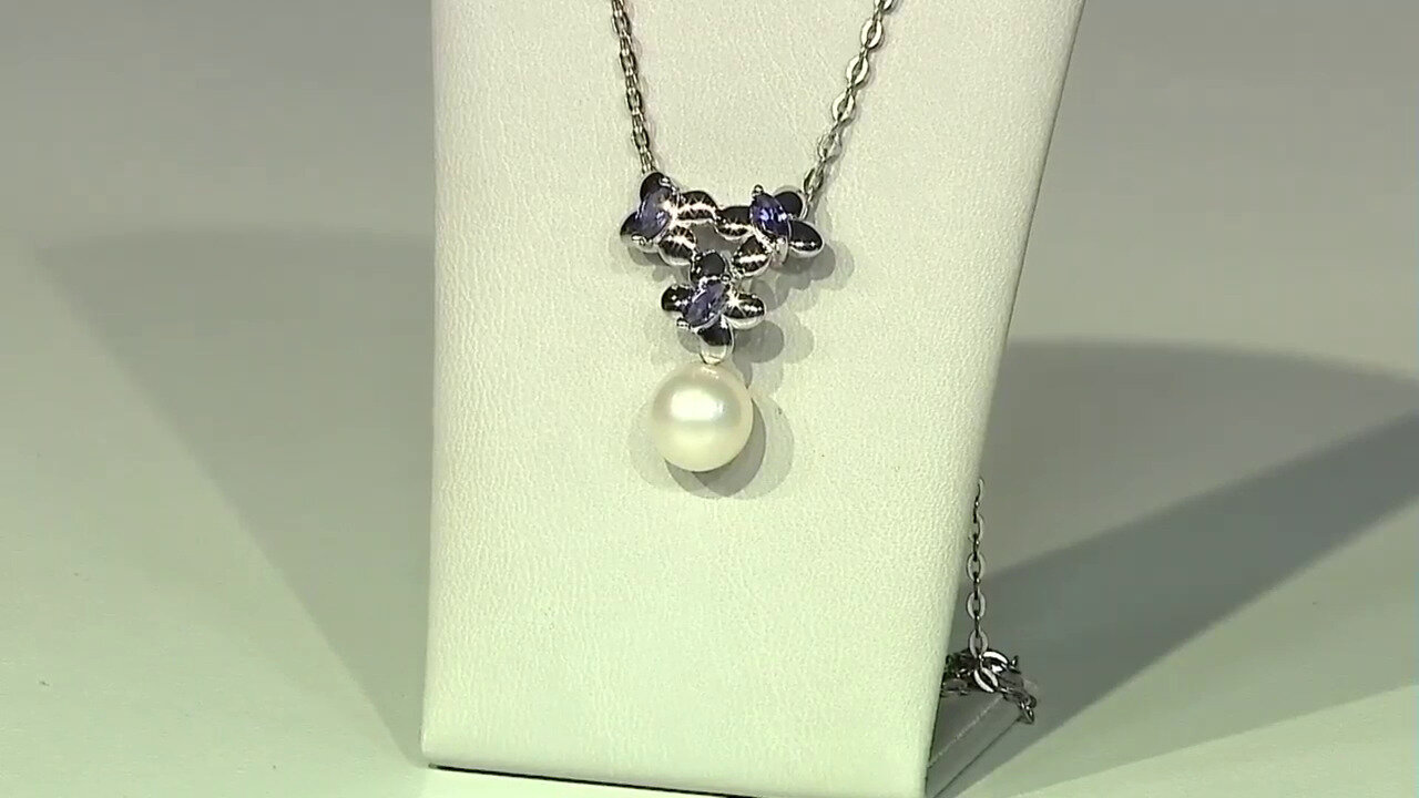 Video Freshwater pearl Silver Pendant