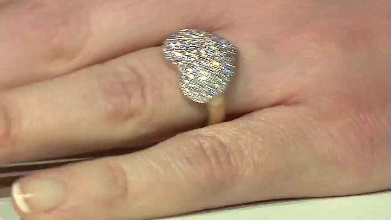 Video Gouden ring met Diamanten SI1 (G) (Annette)