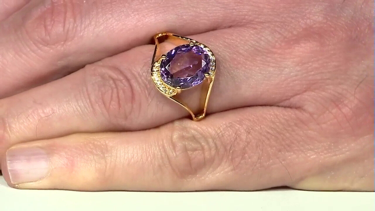 Video Zilveren ring met een Anahi Ametrien