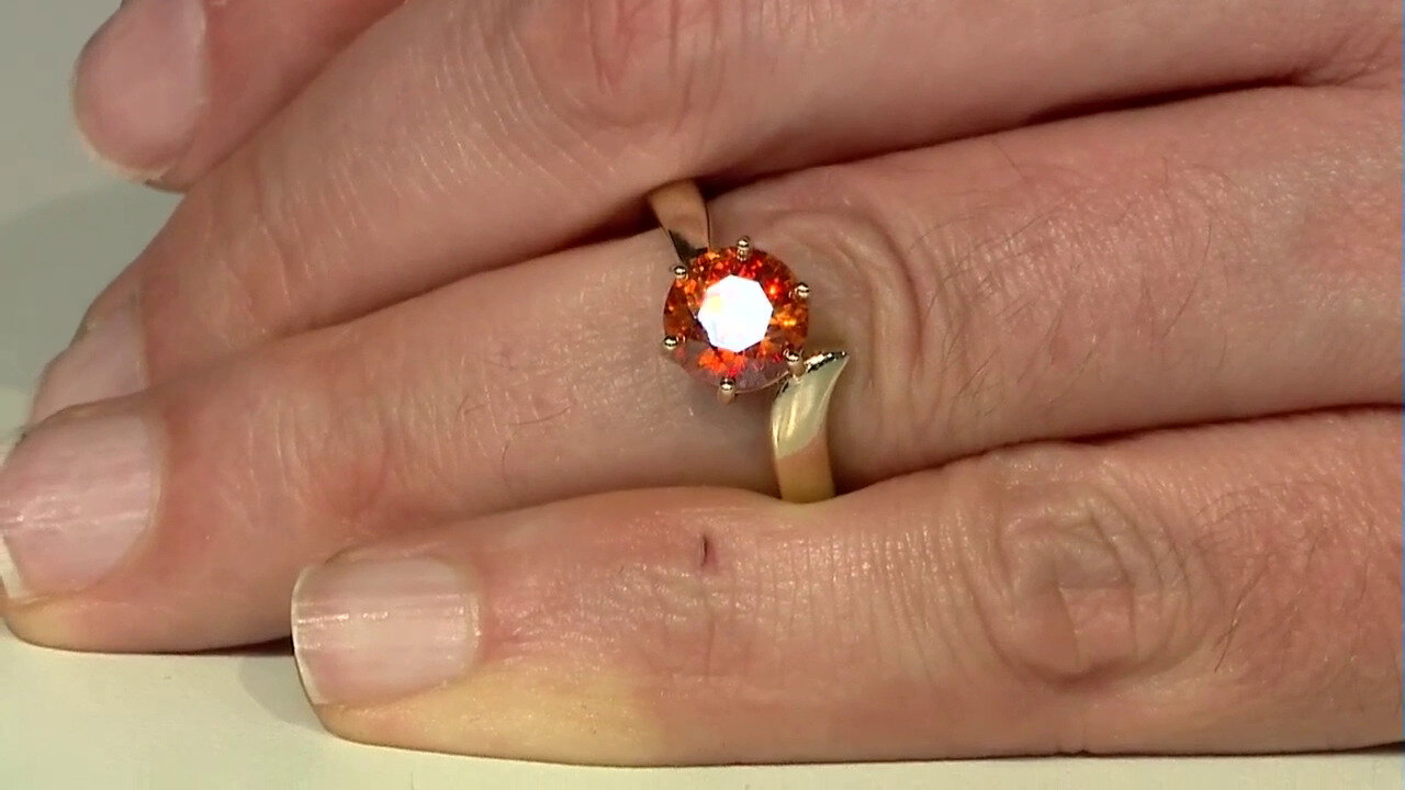 Video 9K Spanish Sphalerite Gold Ring