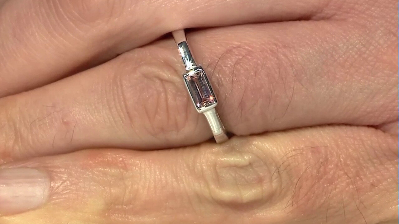 Video Zilveren ring met een Ouro Preto Imperial Topaz