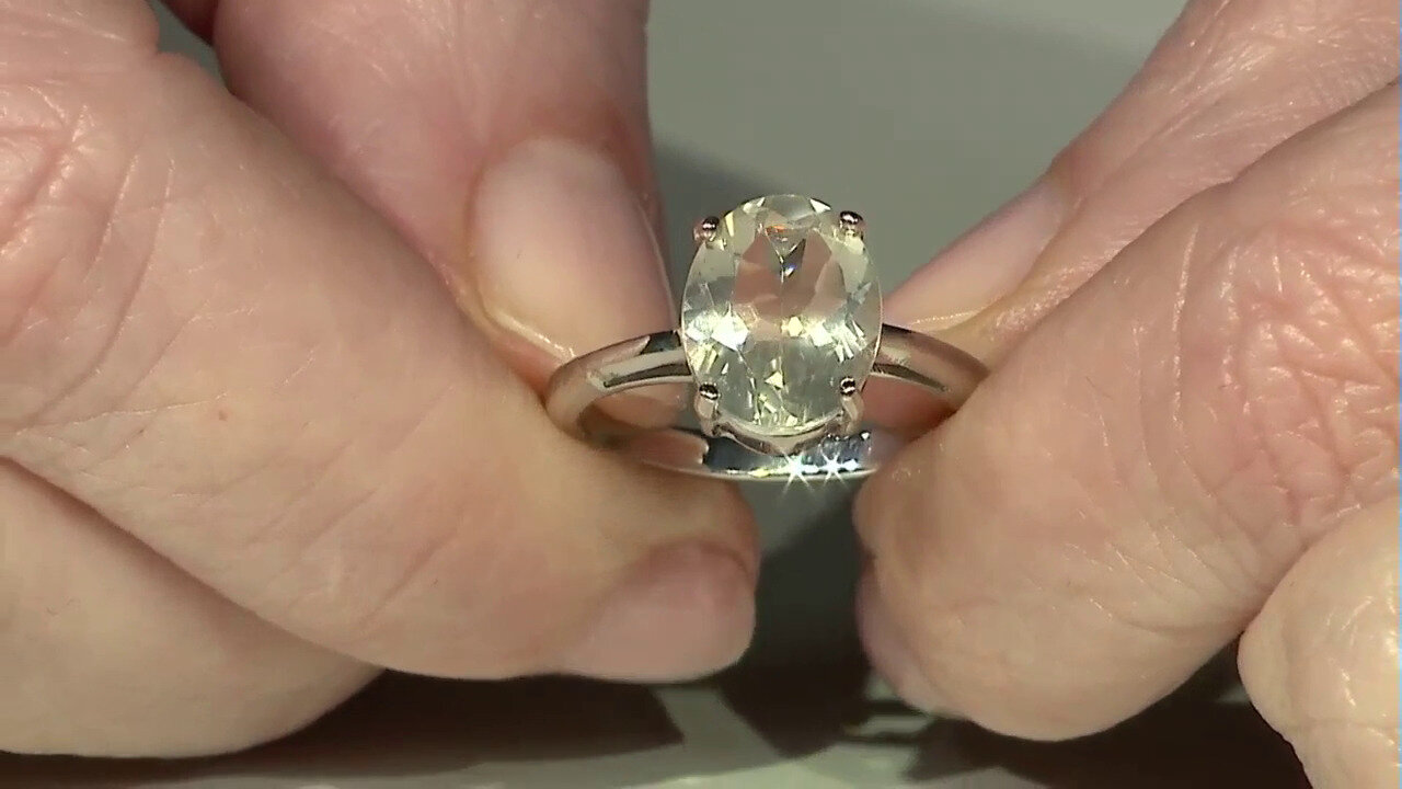 Video Orthoclase Silver Ring