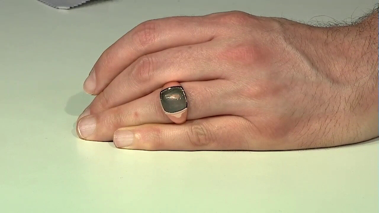 Video Zilveren ring met een Paarse Minary Labradoriet (KM by Juwelo)