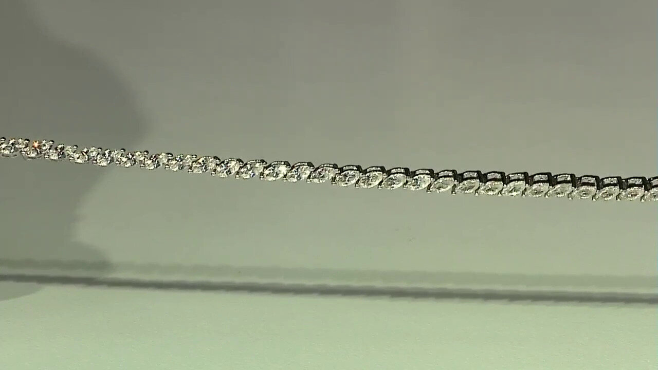 Video Bracciale in argento con Zircone
