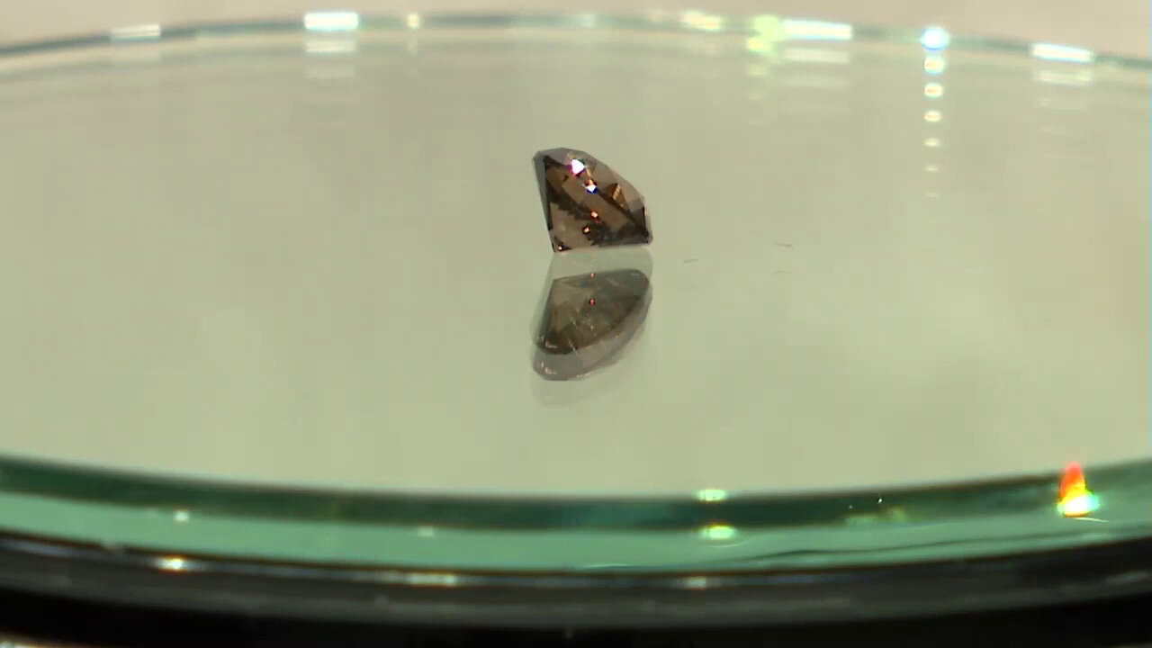 Video SI1 Argyle Cognac Diamond other gemstone (Mark Tremonti)
