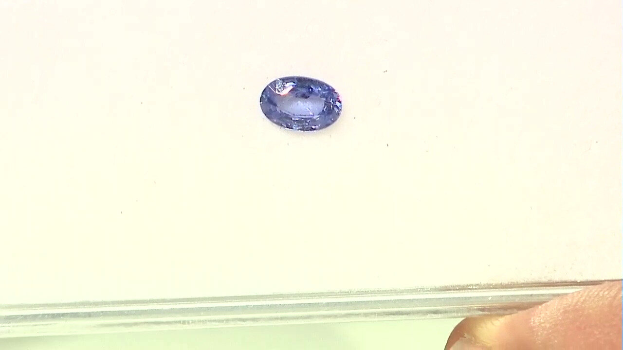 Video Piedra preciosa con Zafiro azul Ceylon