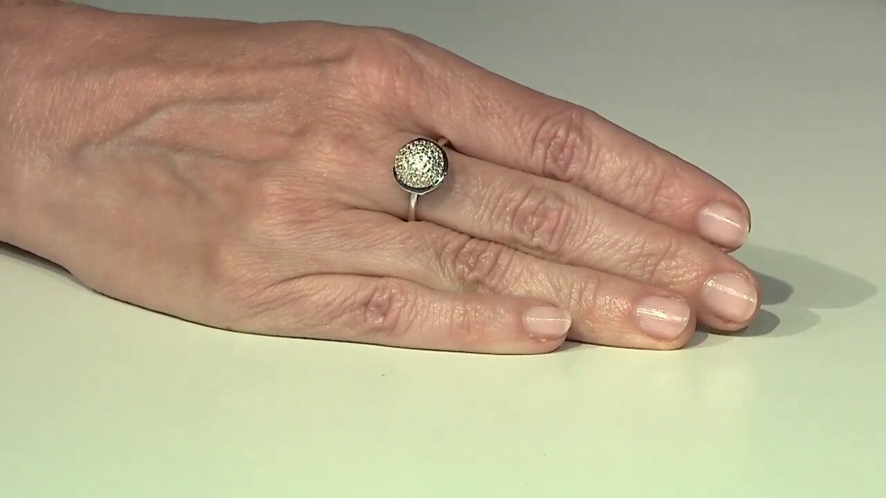 Video Anillo en plata con Zircón (de Melo)