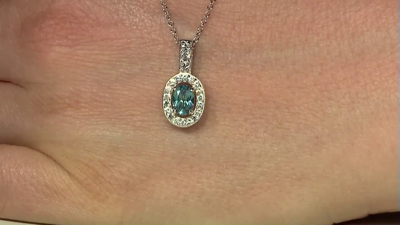 Video Doveblue Mystic Topaz Silver Necklace