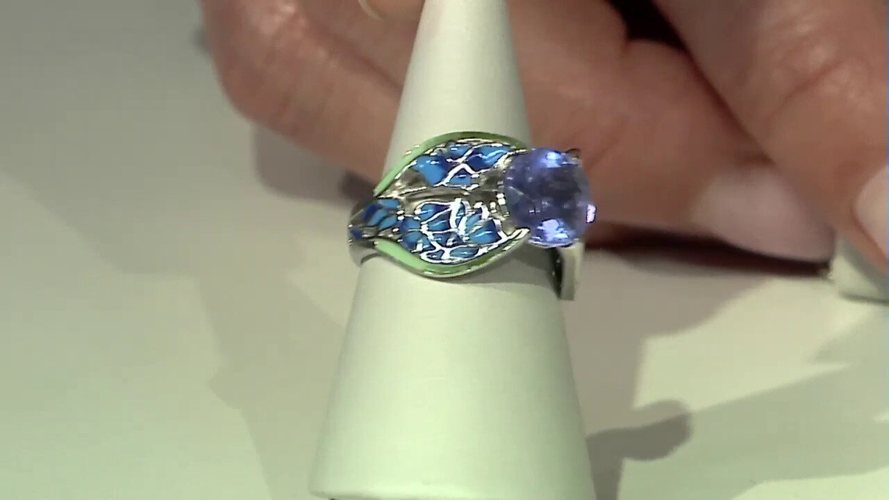 Video Colombian Emerald Silver Earrings (SAELOCANA)