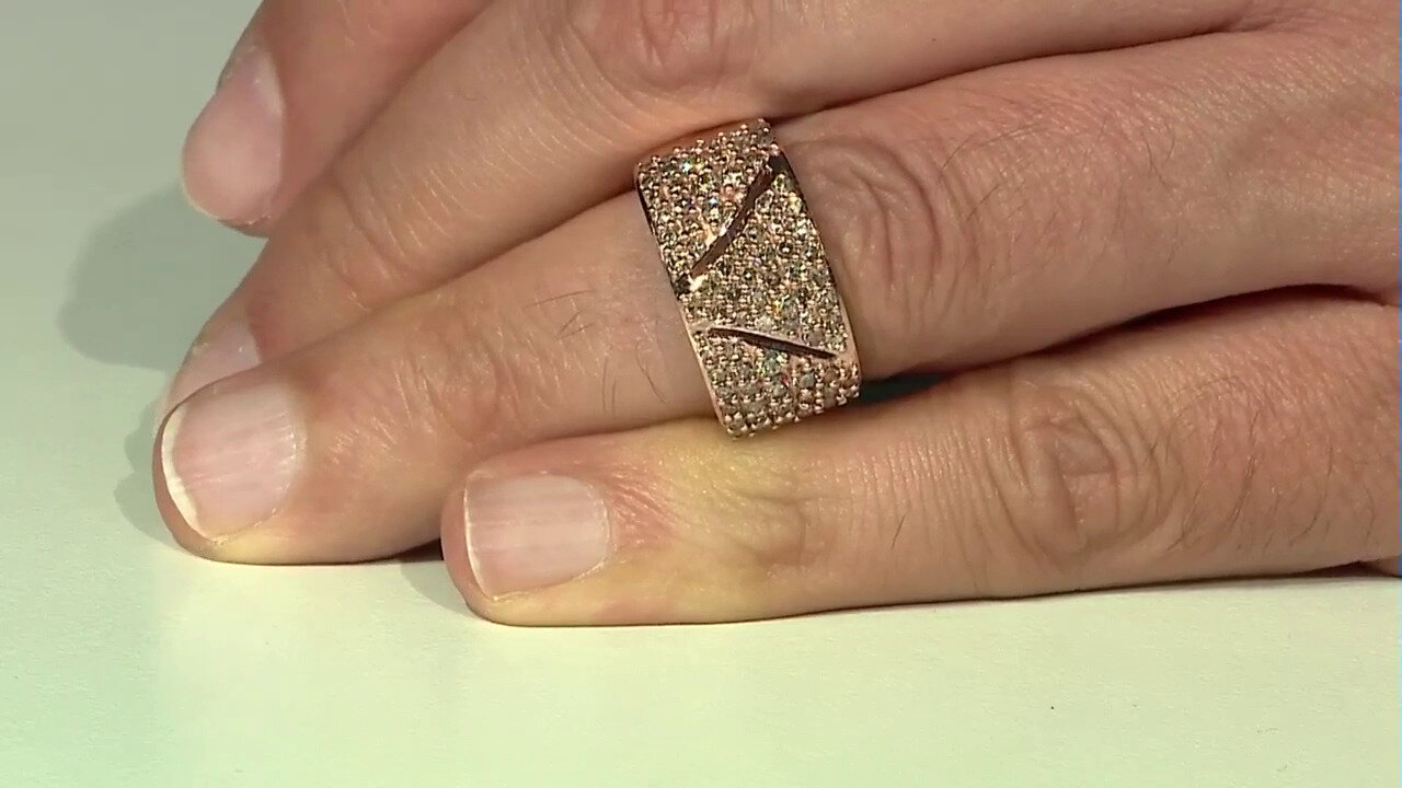 Video Gouden ring met I3 Bruine Diamanten (KM by Juwelo)