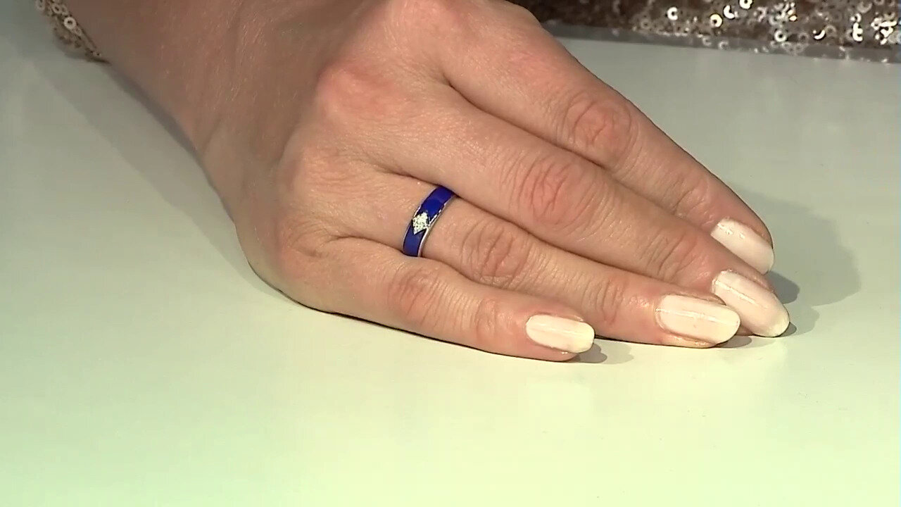 Video Zircon Silver Ring