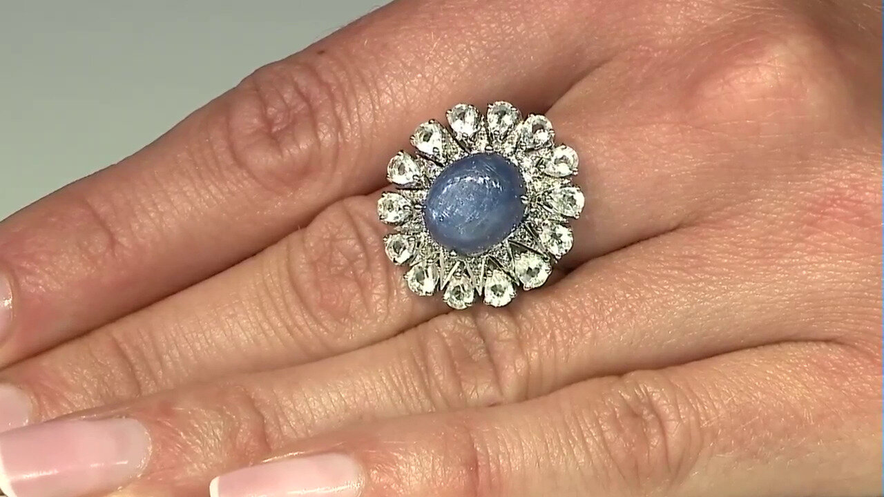 Video Kyanite Silver Ring