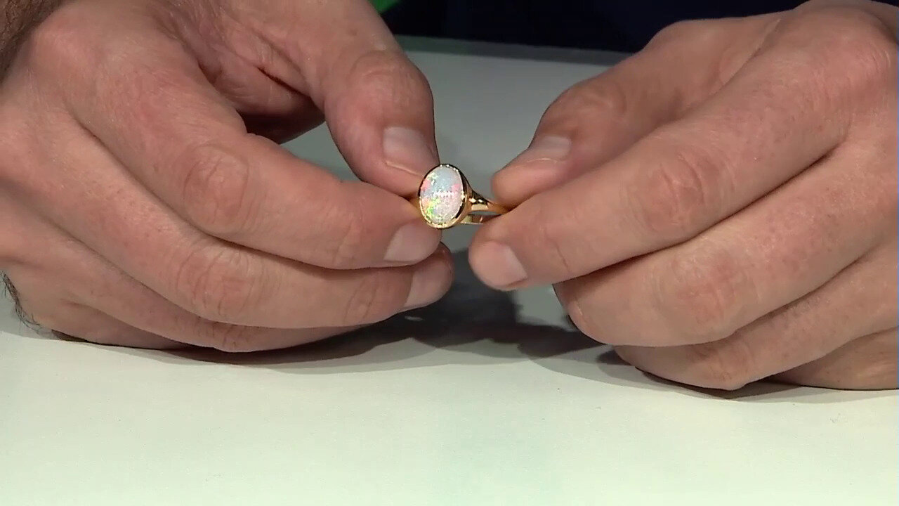 Video Welo-Opal-Silberring