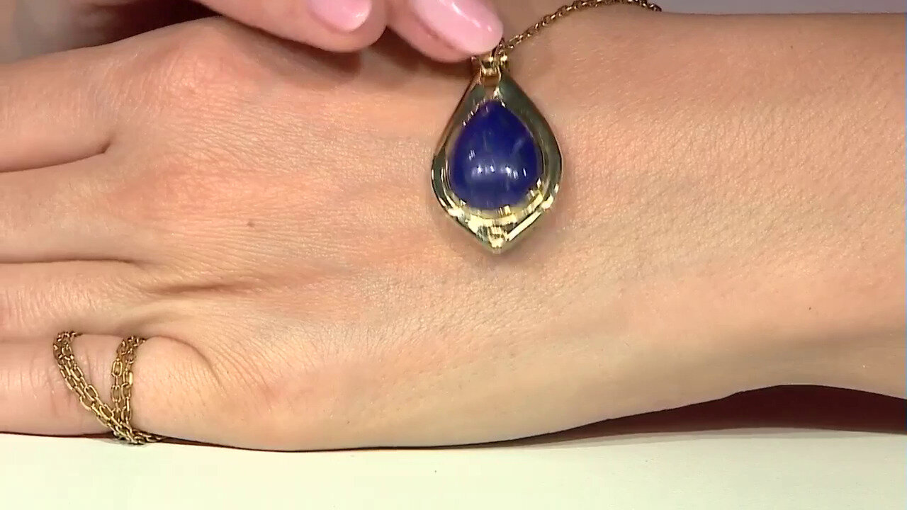 Video Lapis Lazuli Silver Pendant