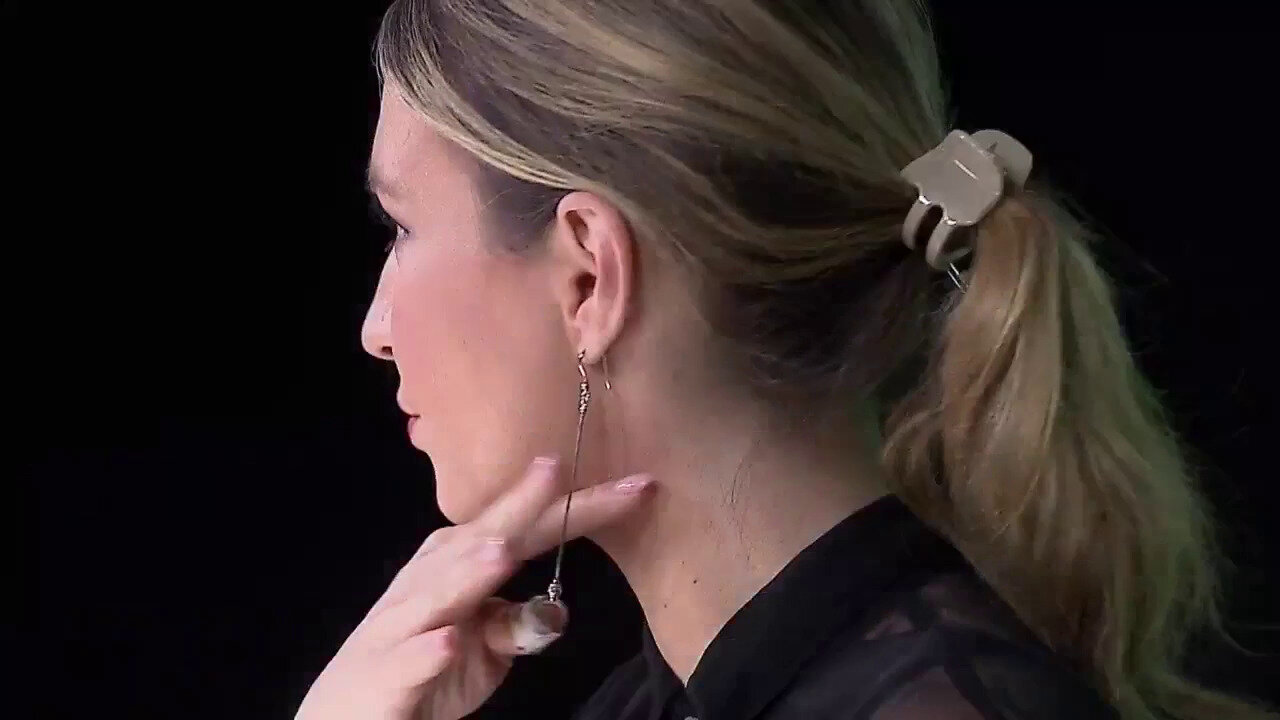 Video Silver Earrings