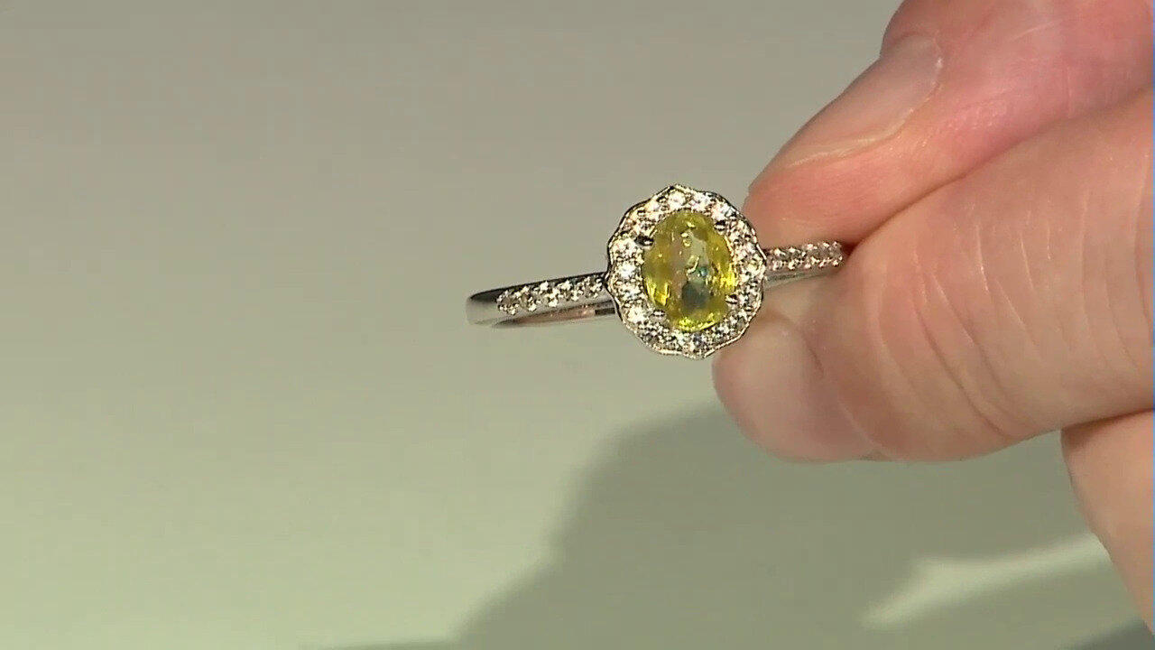 Video Zilveren ring met een Sfeen