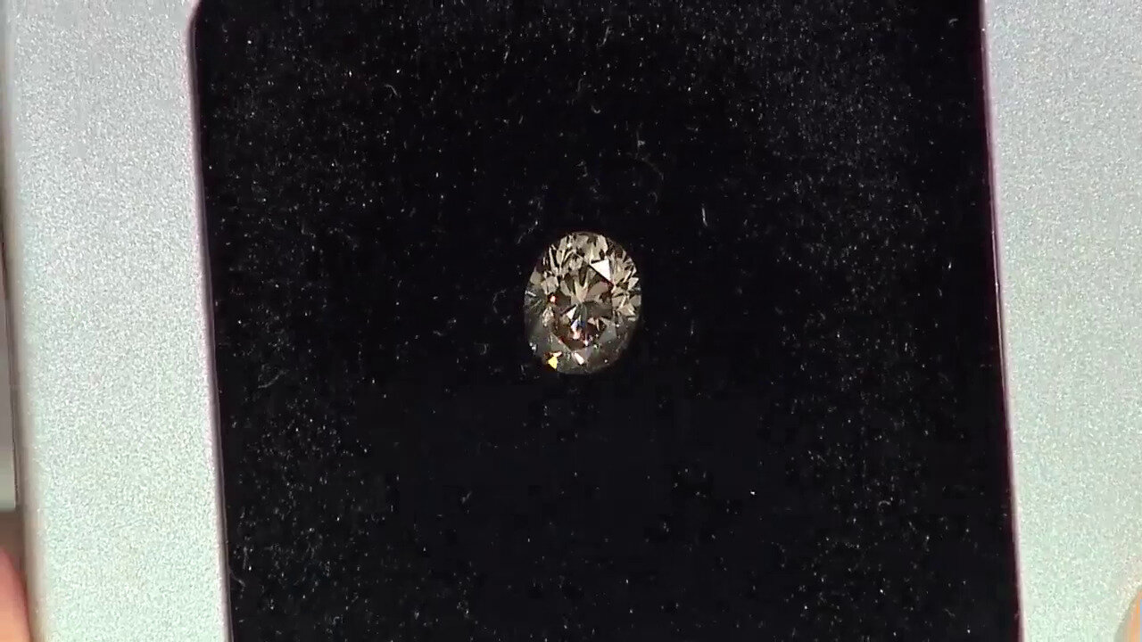 Video SI1 Argyle-Cognac-Diamant (Mark Tremonti)- 1,02 ct