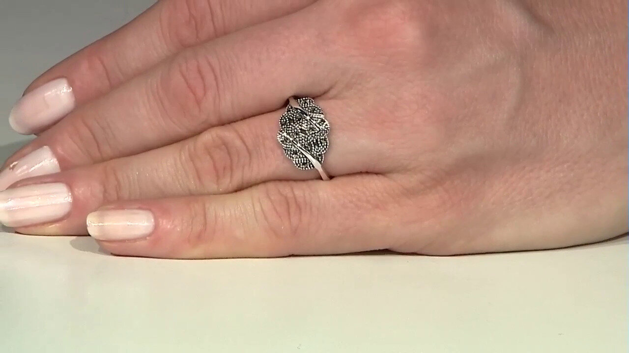 Video Marcasite Silver Ring