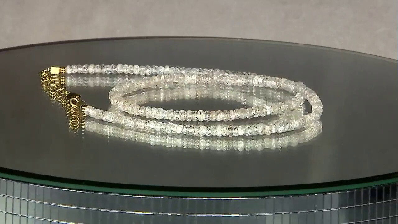 Video Fancy Zircon Silver Necklace