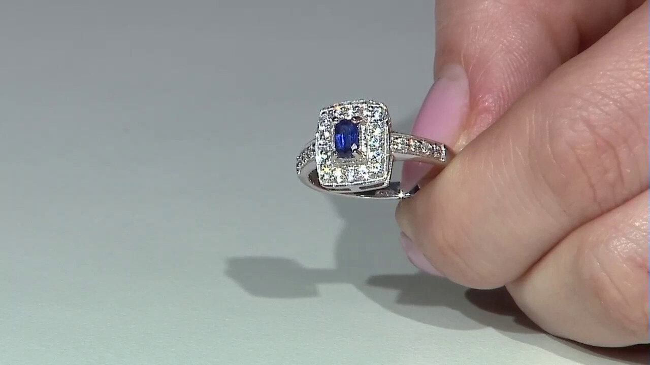 Video Bague en argent et Kyanite du Népal