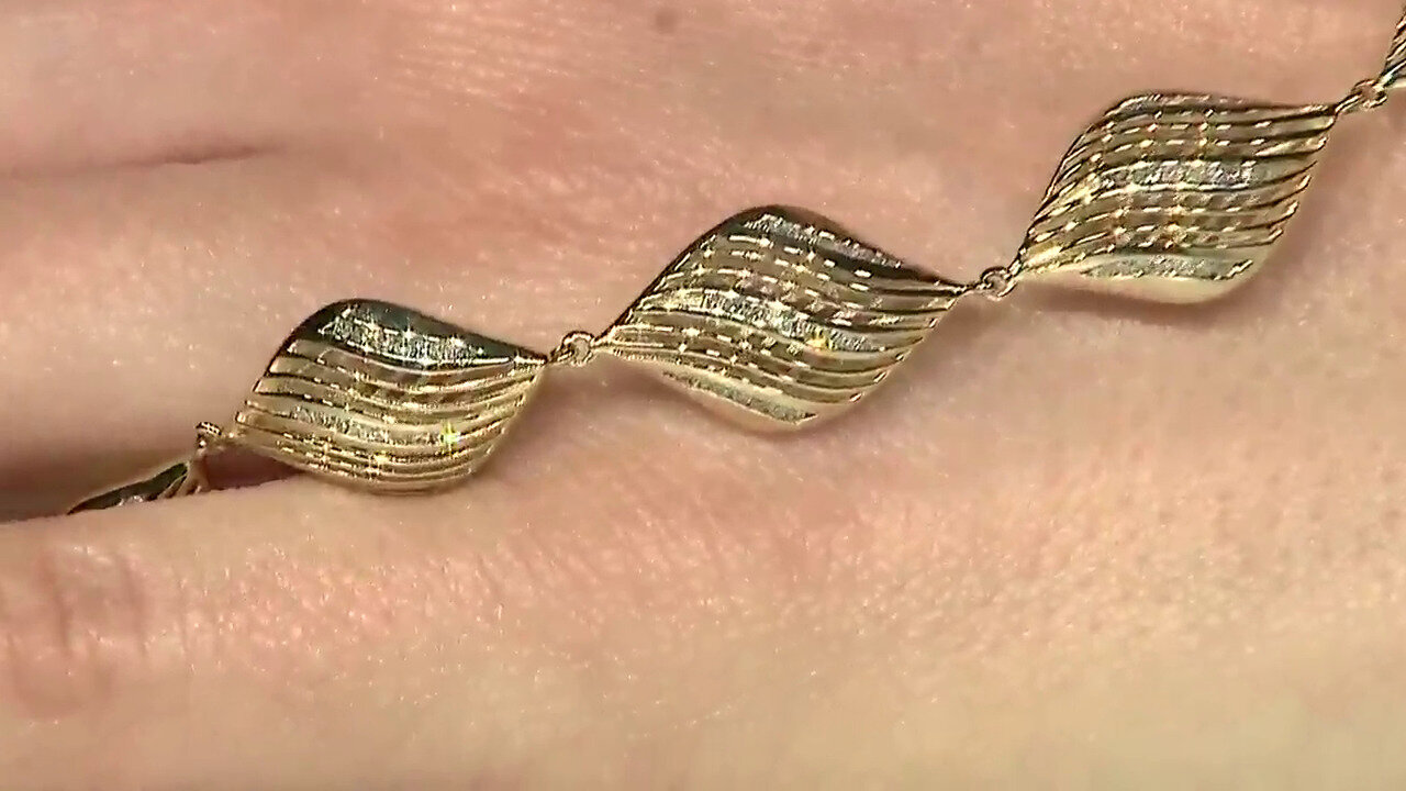 Video Gouden armband met I1 (I) Diamanten (Ornaments by de Melo)