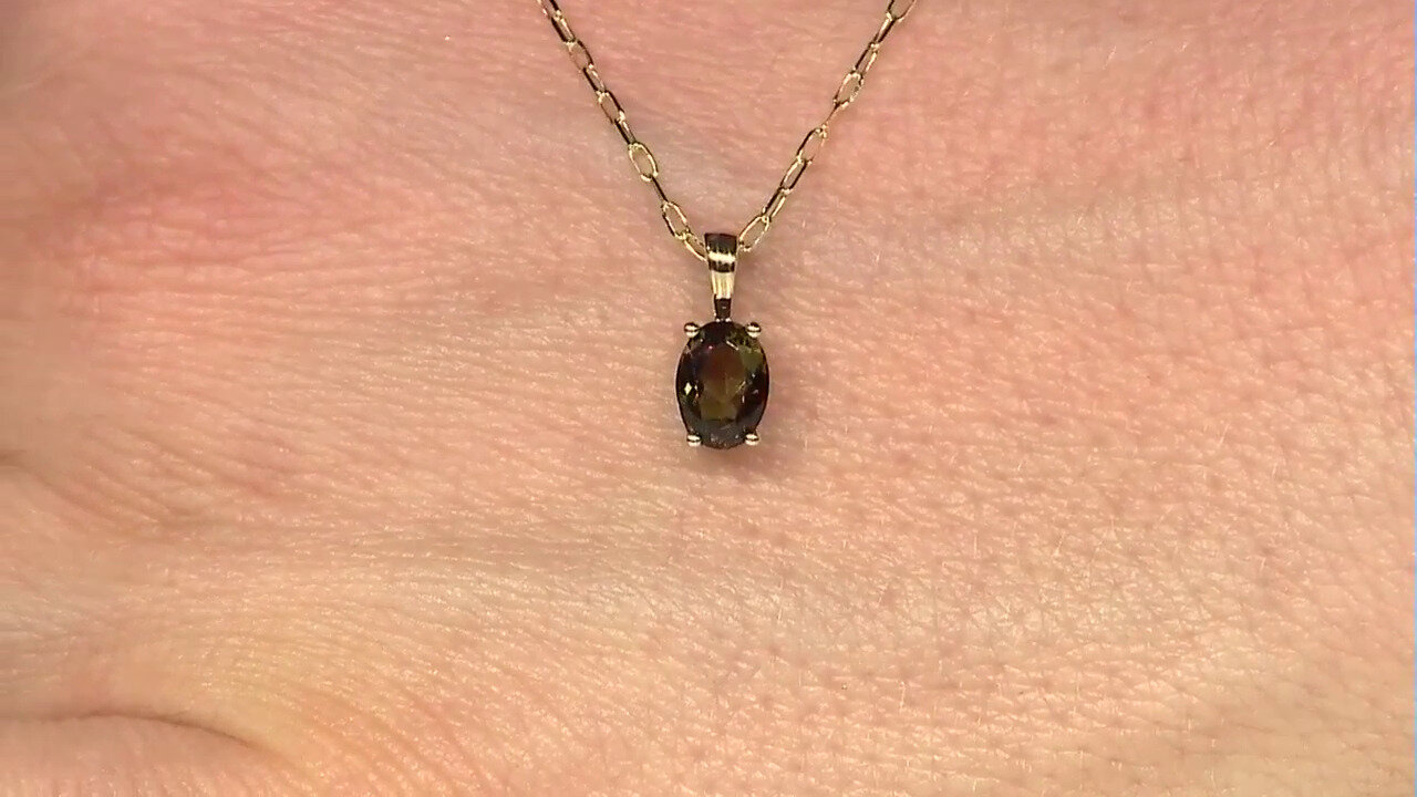 Video 9K Andalusite Gold Pendant