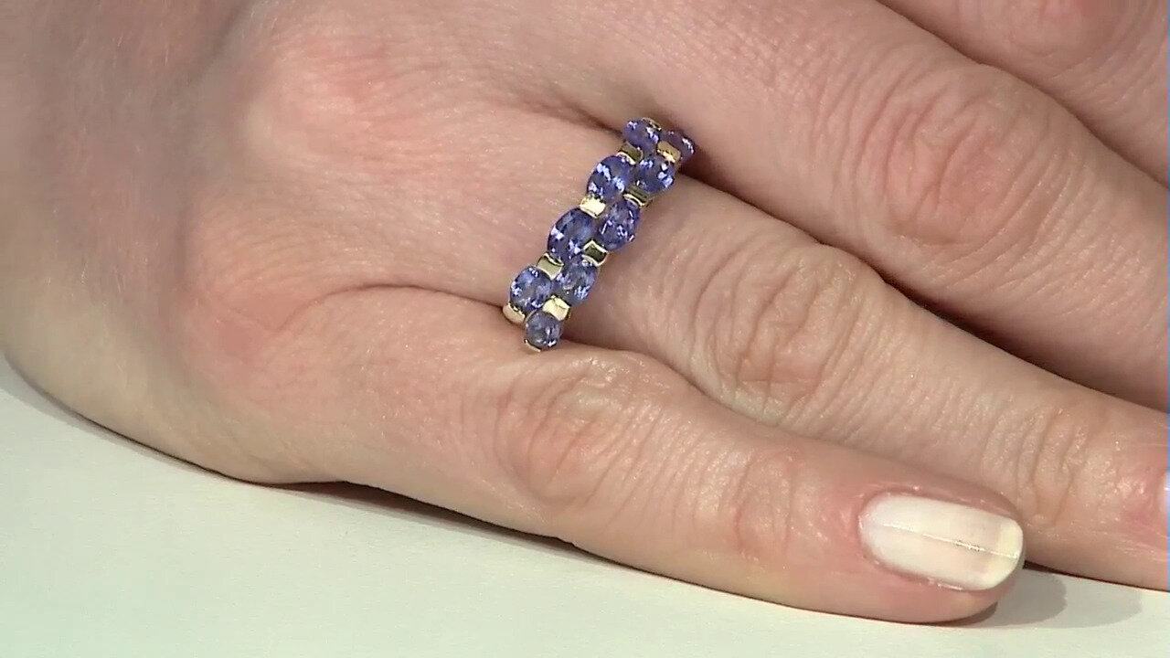 Video 9K Tanzanite Gold Ring (KM by Juwelo)