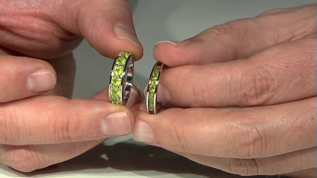 Video Zilveren ring met Vesuvianieten