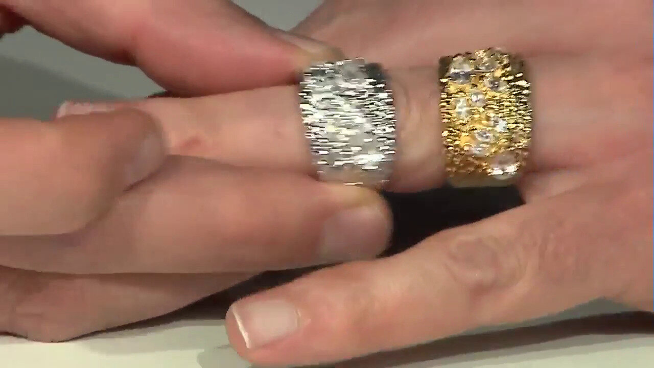 Video Anillo en plata con Zircón (de Melo)