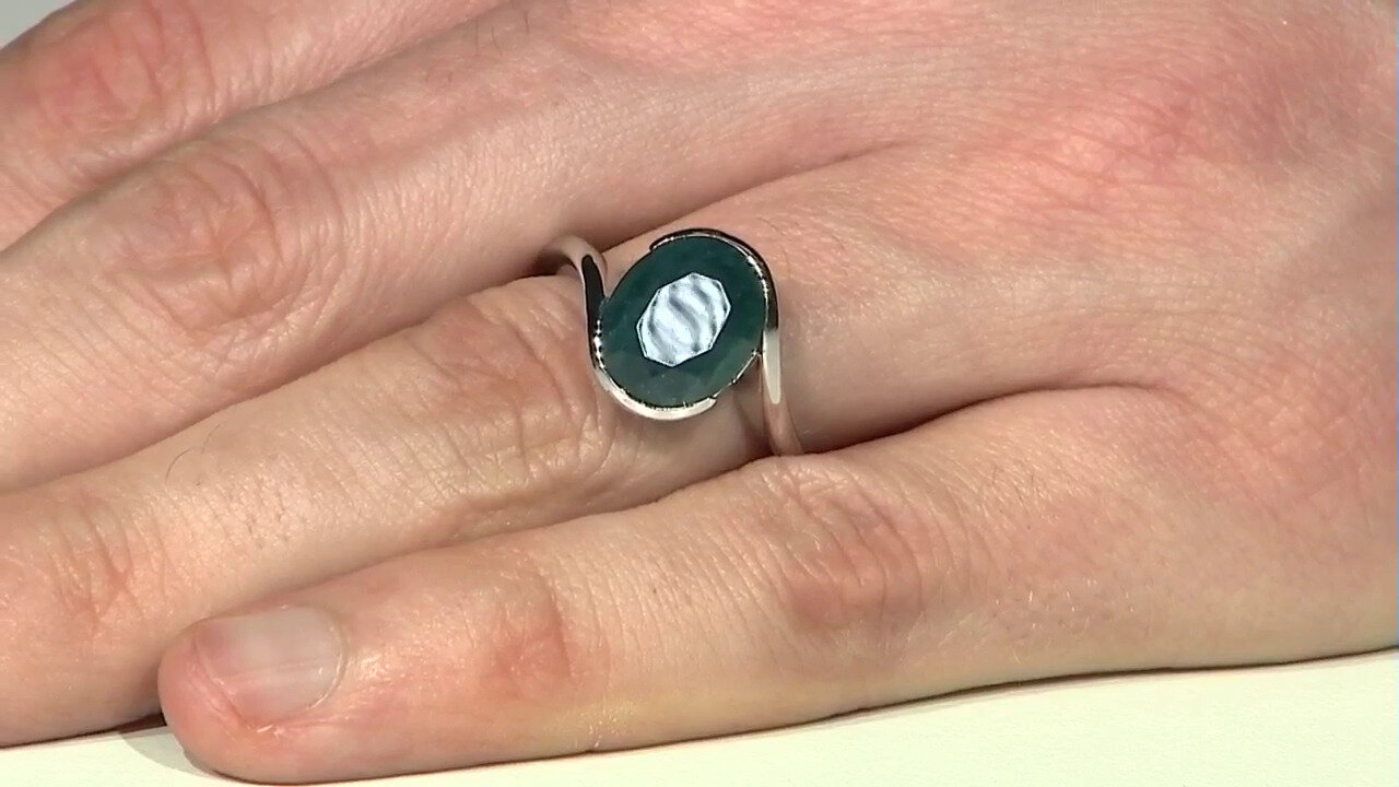 Video Zilveren ring met een Grandidieriet