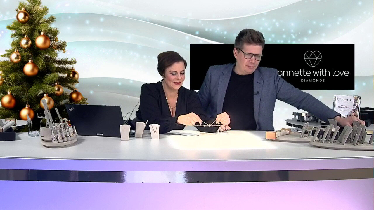 Video Colgante en oro con Diamante rosa de Francia de Argyle SI1 (Annette)
