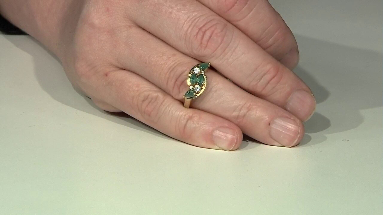 Video Zilveren ring met Grandidierieten