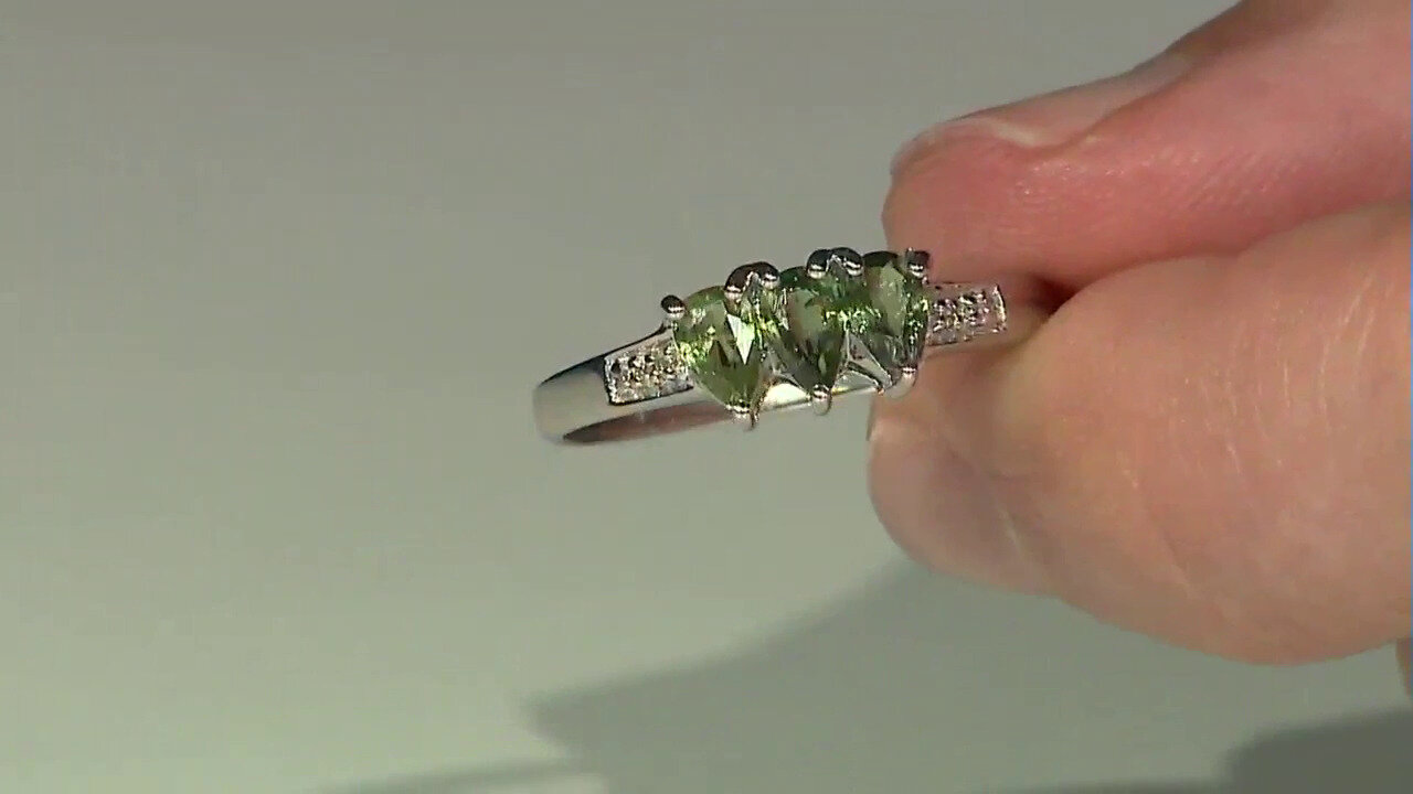 Video Bague en argent et Saphir du Mozambique