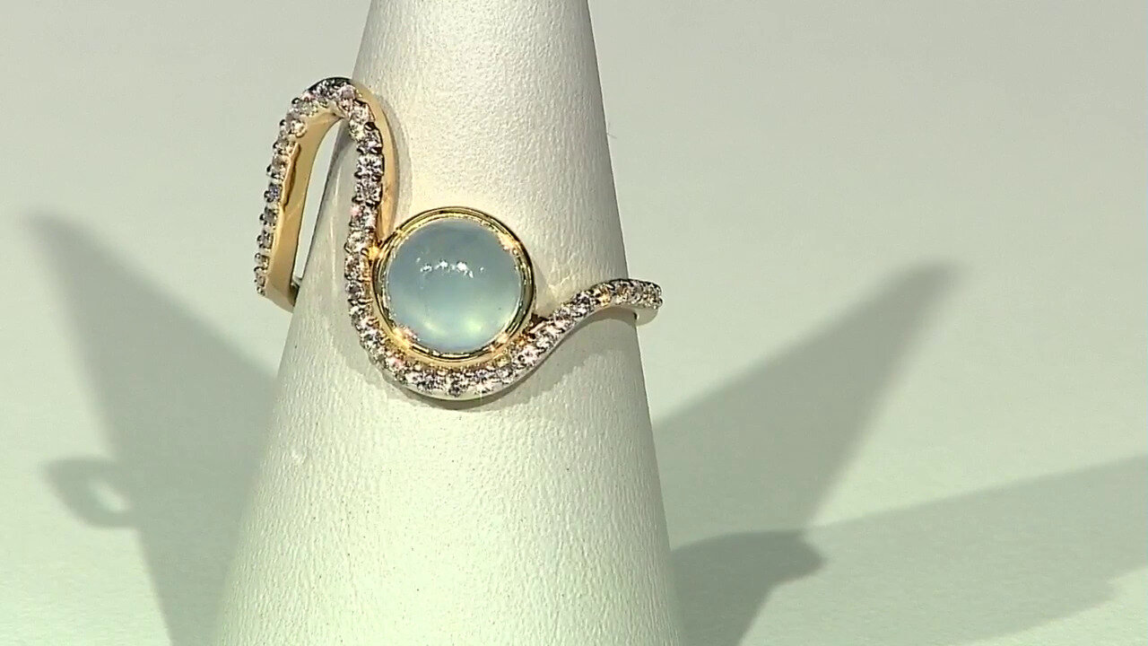 Video Ofiki Aquamarine Silver Ring