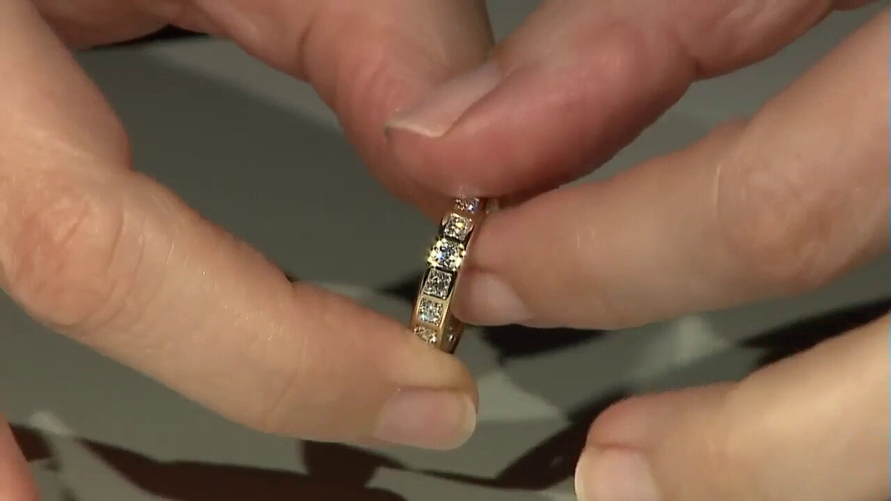 Video Gouden ring met IF Diamanten (D) (Annette)